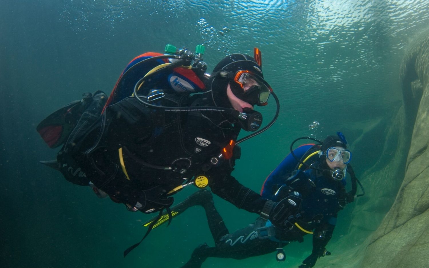 Dry Suit Diver Waterworld